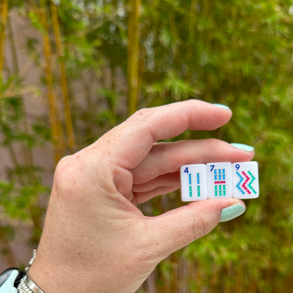 LIMITED TIME SALE - My Fair Mahjong - MINI ANYWHERE SERIES- Tiny Travel Mahjong Set