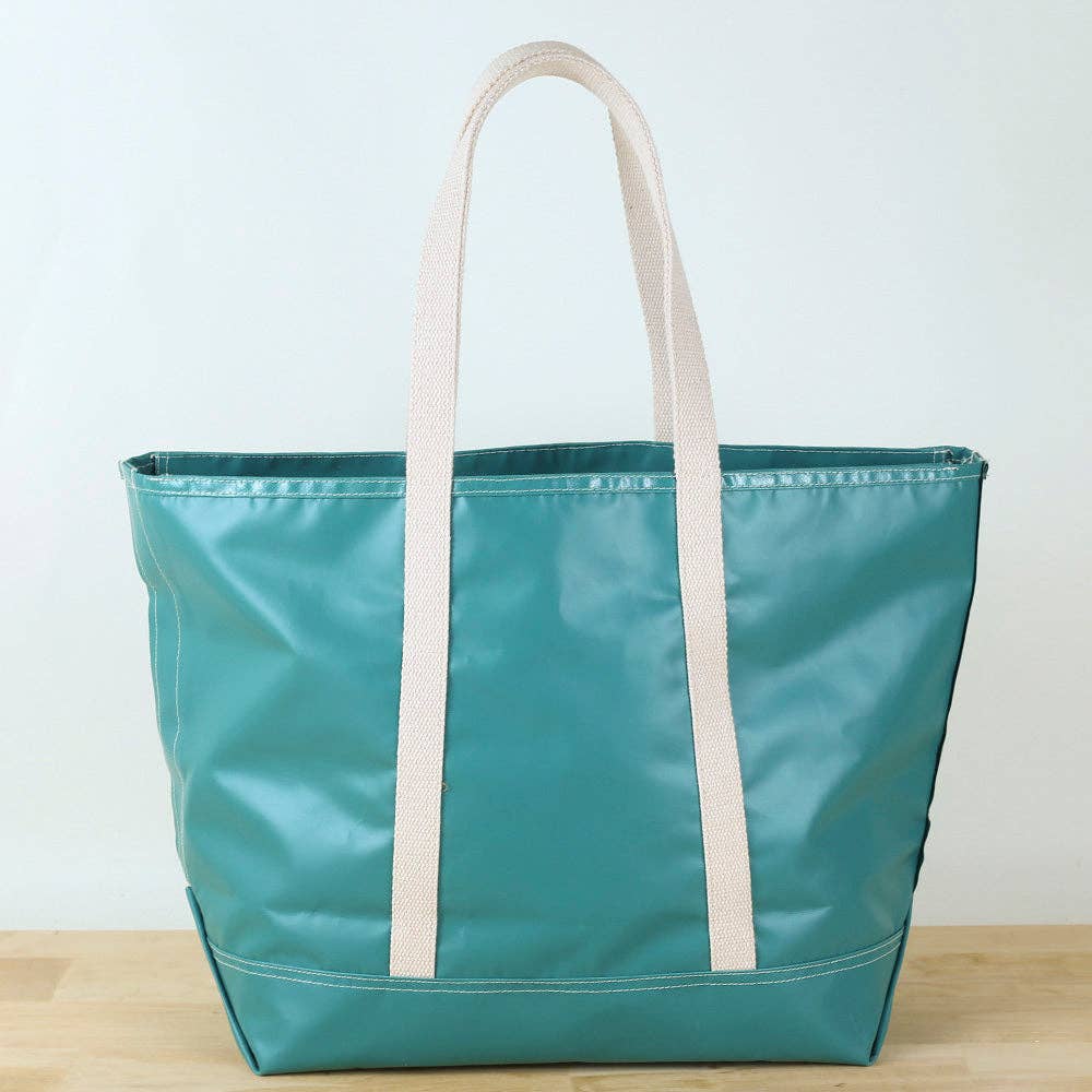 ShoreBags - Big Sur Splash Tote: Yellow / 22"W x 14"H x 8" D