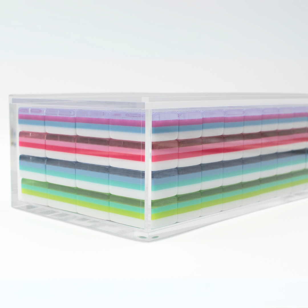 My Fair Mahjong - Mahjong Acrylic Display Box (for Crystal Collection Tiles)