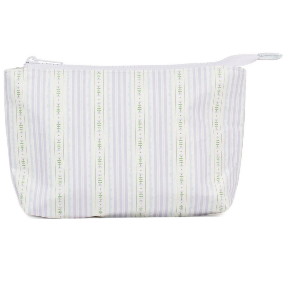 Small Tyvek® Zipper Pouch | Papagallo Stripe