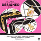 Anders Ruff Design Co. - Bamboo Blossom Mahjong Mat – Eau de Mahj Collection: 33" x 33"
