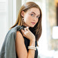 Olivia Cotton Pearl Bracelet (12mm)
