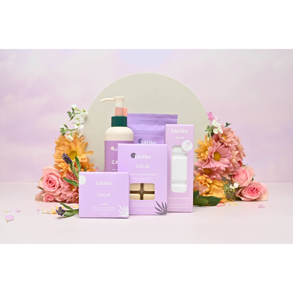 Calm Shower Steamer | Lavender Oil | Aromatherapy Set