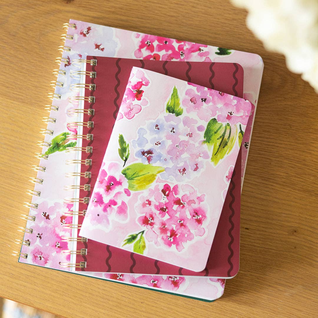 Mini Notebook - Blush Hydrangea - Simplified by Emily Ley