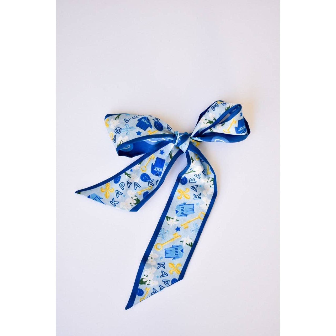 Saturday Silks - Kappa Kappa Gamma Skinny Scarf