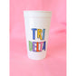 PHI MU Bring On the Fun Sorority Stadium Cup (set of 1)