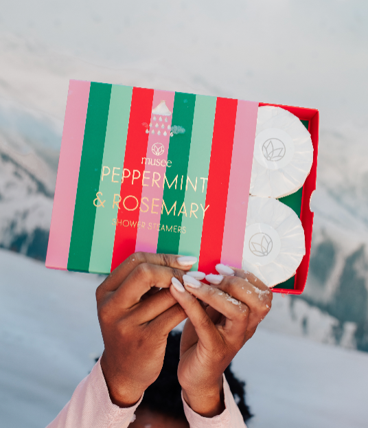 Peppermint and Rosemary Shower Steamers