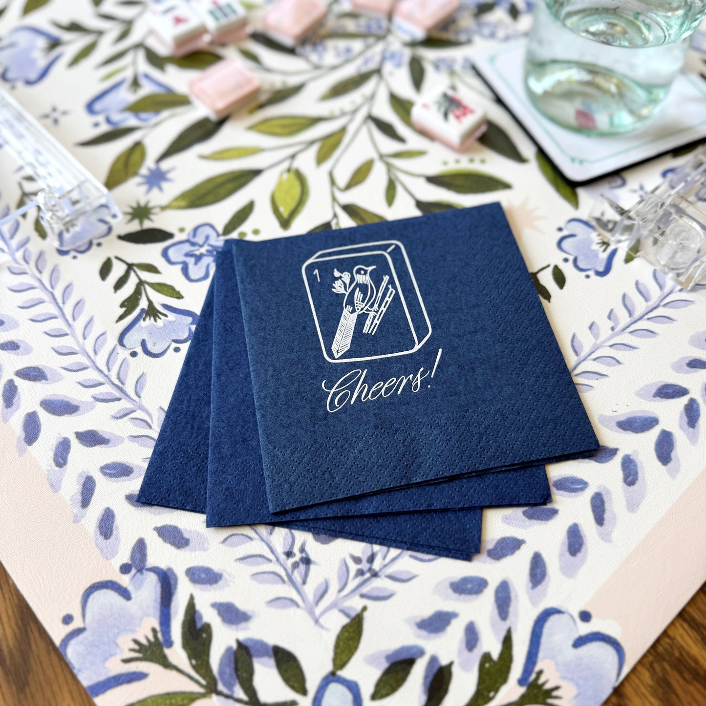 Natty Michelle Paperie - Mahjong Bird Bam Cocktail Napkins