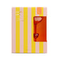 Here's How - The Bodie Riviera Glass - Set of 2 Orange