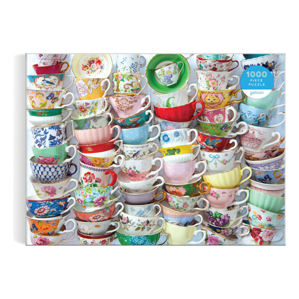 Chronicle Books - Teacups 1000 Piece Puzzle