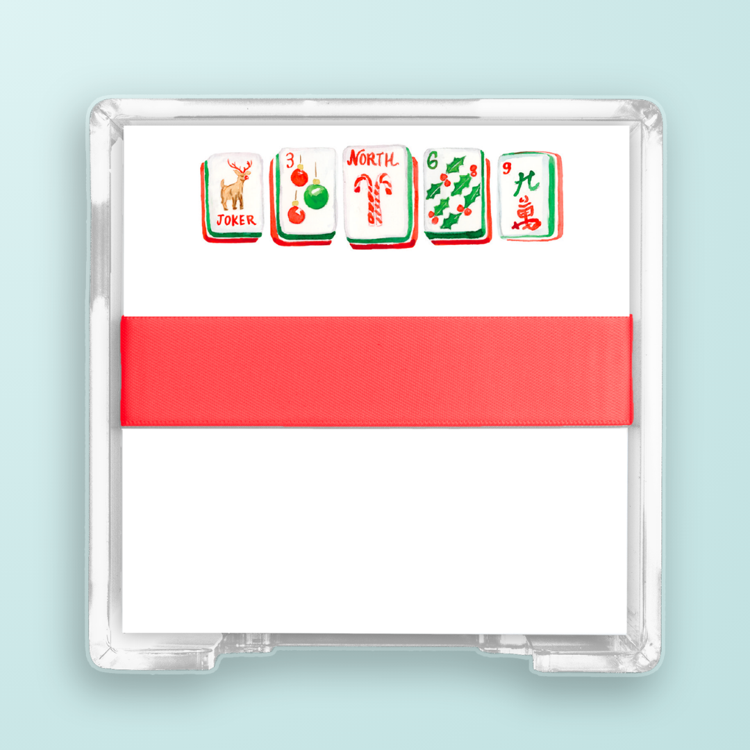 Holiday Mahjong Desk Set