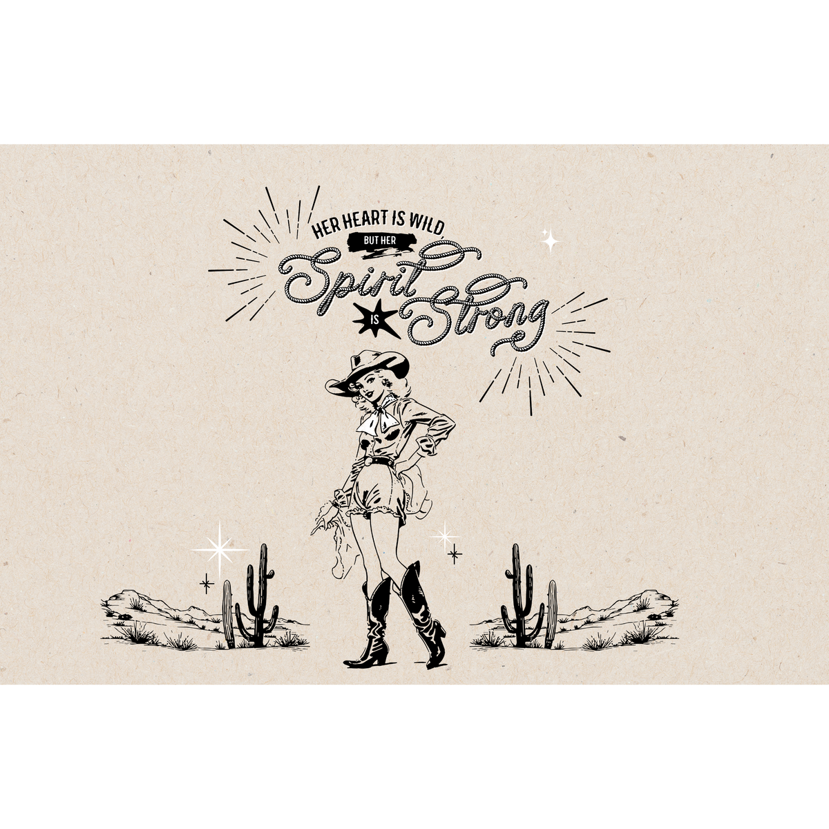 WESTERN LOVE insert set | 11X17