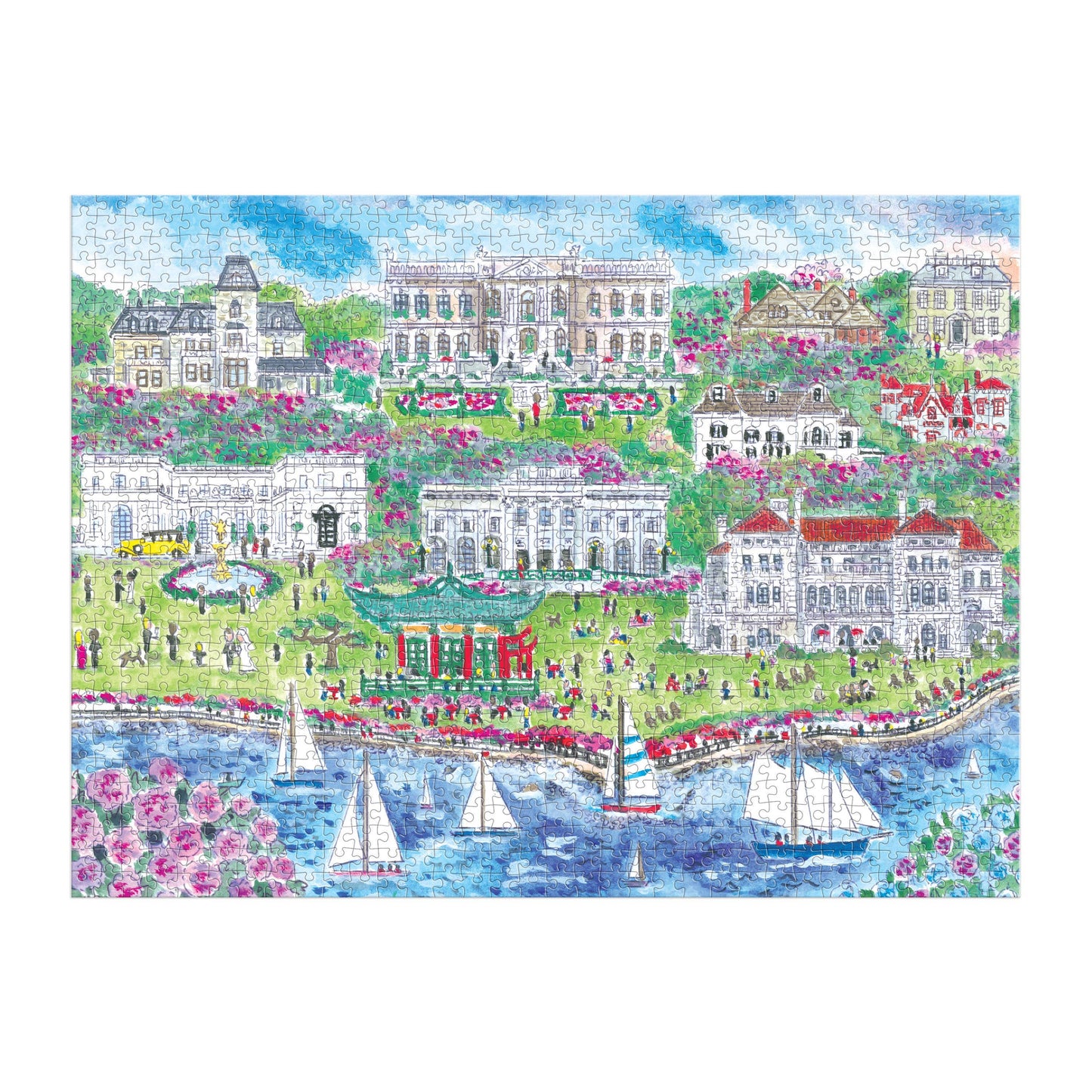 Chronicle Books - Michael Storrings Newport Mansions 1000 Piece Puzzle