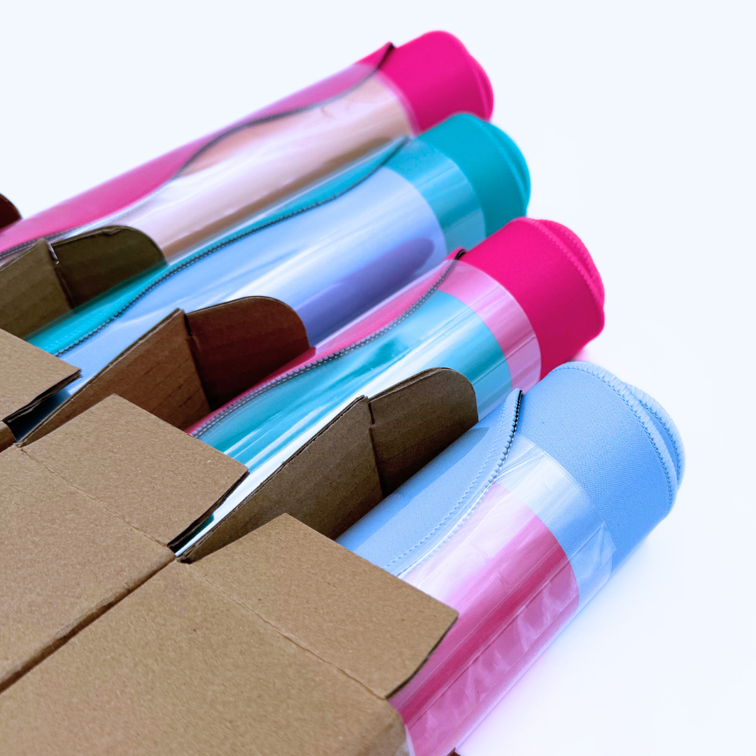 My Fair Mahjong - Green Center- Pink Scallop Mahjong Mat