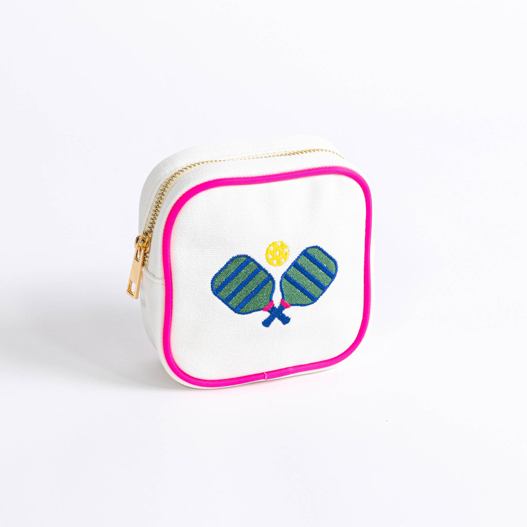 Small Pickleball Cosmetic Bag