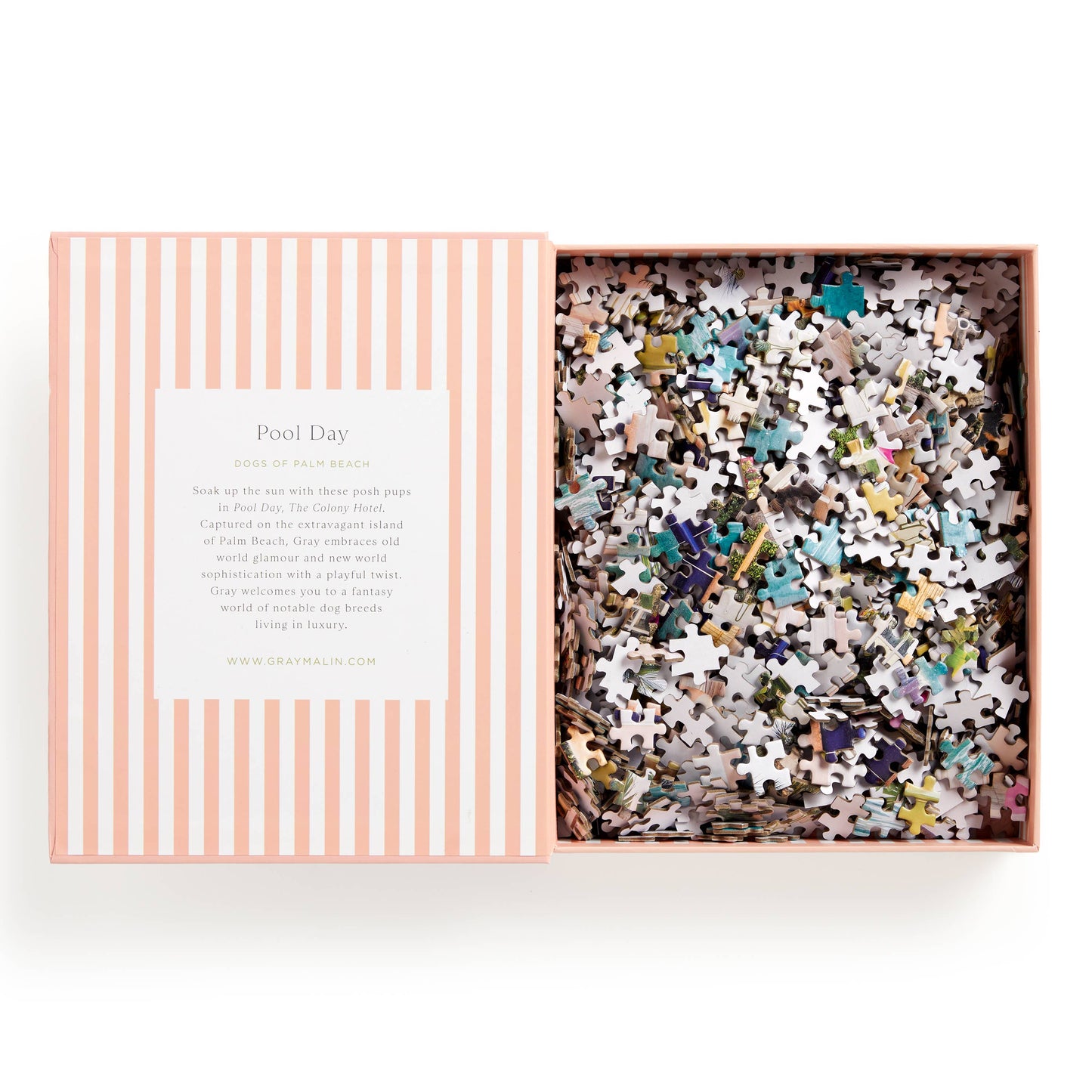 Chronicle Books - Gray Malin Palm Beach 1000 Piece Book Box Puzzle