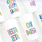 ZETA TAU ALPHA Bring On the Fun Sorority Stadium Cup (set of 1)