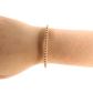 4MM Gold Beaded Bracelet | Petite