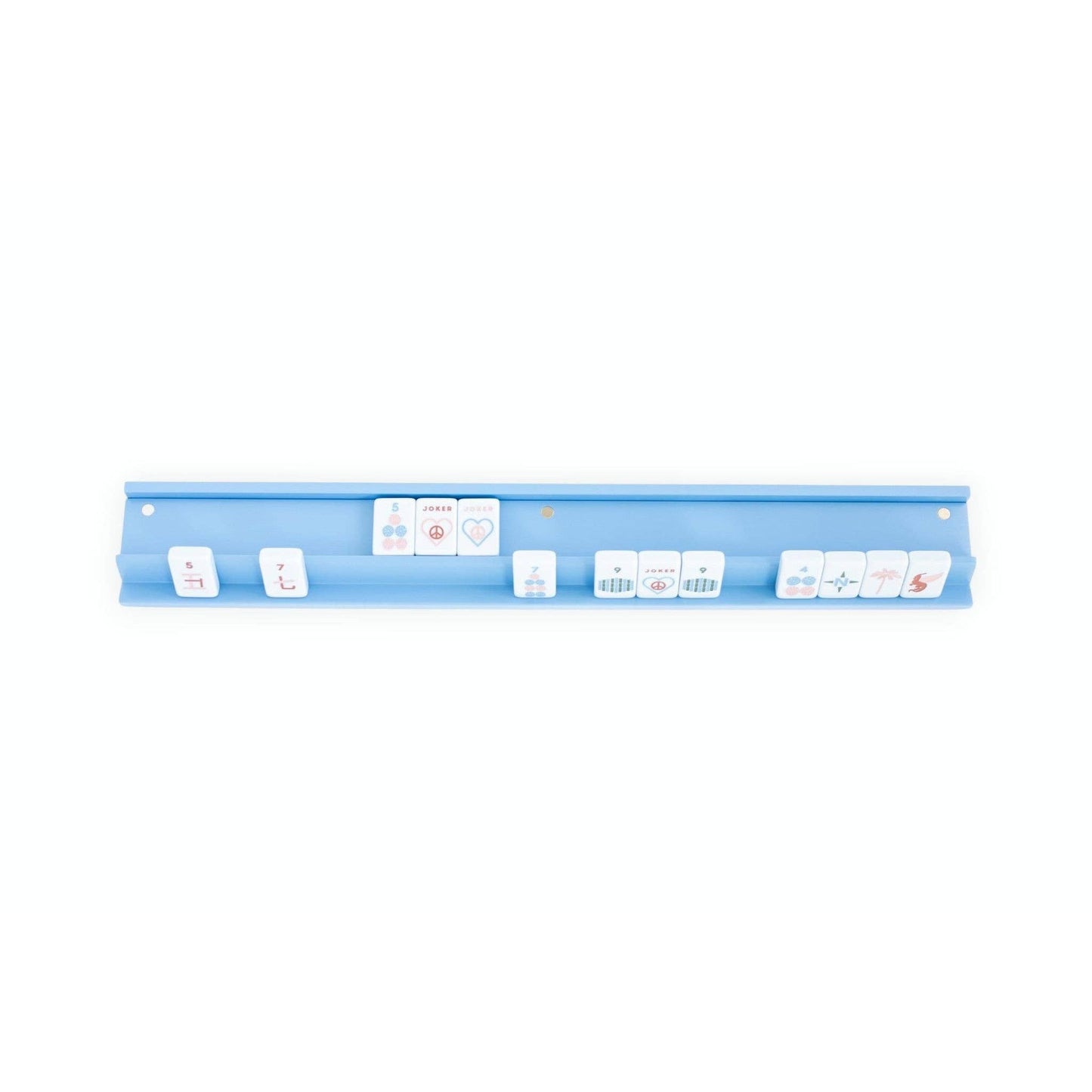 Peace Love Mahjong - Mahjong Racks & Pushers (Set of 4): Lilac