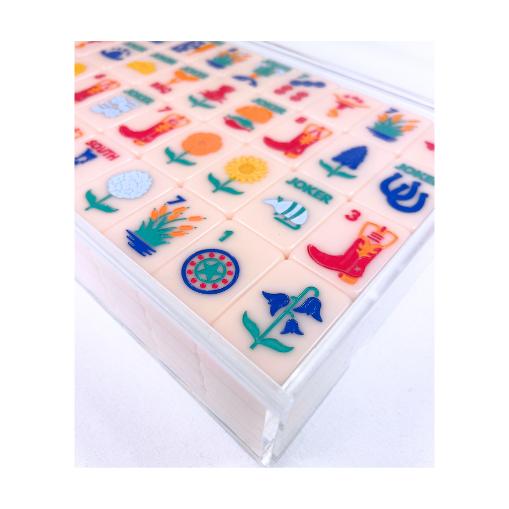 My Fair Mahjong - Mahjong Acrylic Display Box (Destination Collection Tiles)