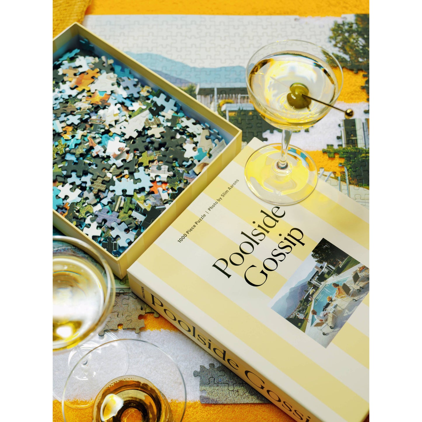 Piecework - Poolside Gossip - Slim Aarons Collab - 1000 Piece Puzzle