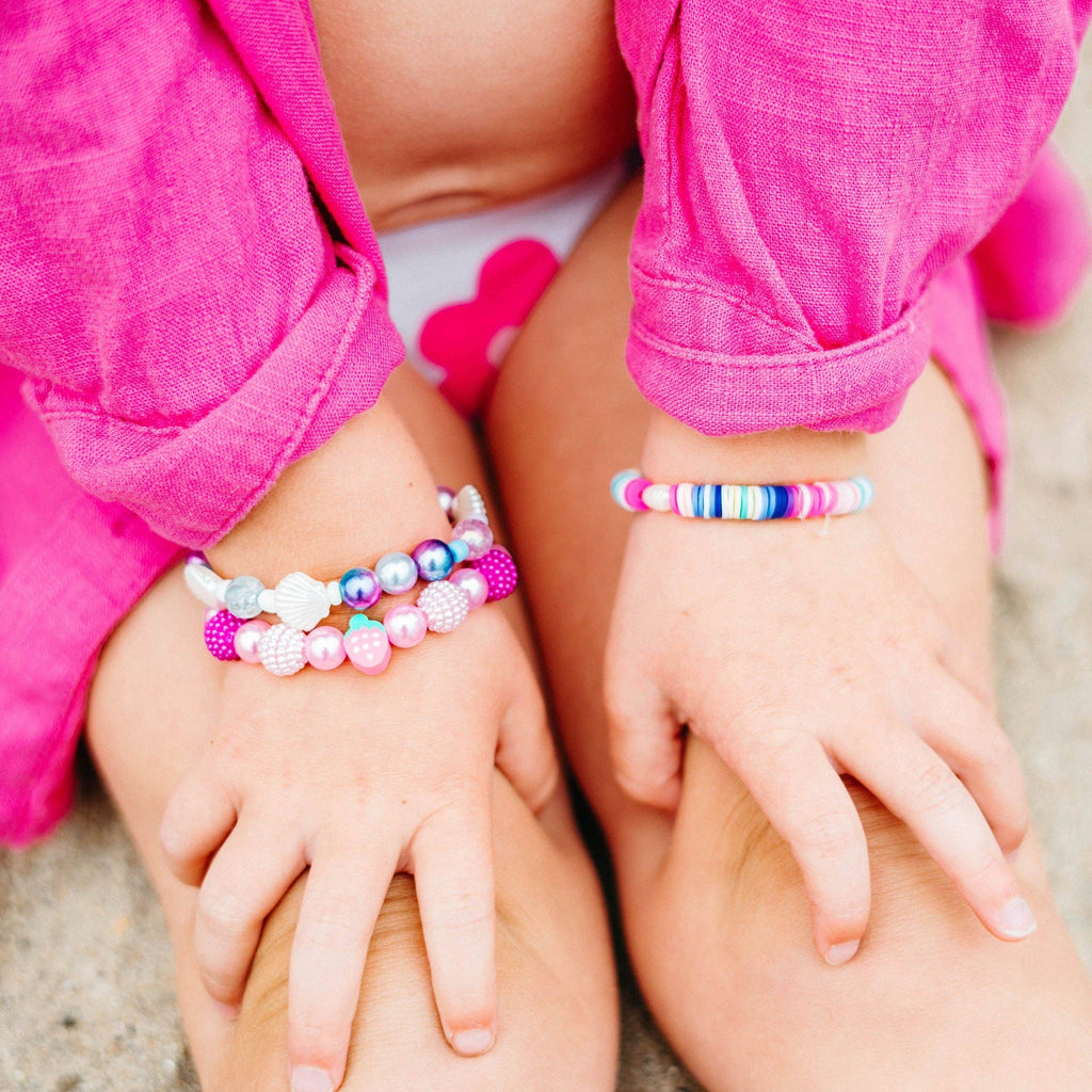 The Beach STACK: Hot Pink / No / Blue