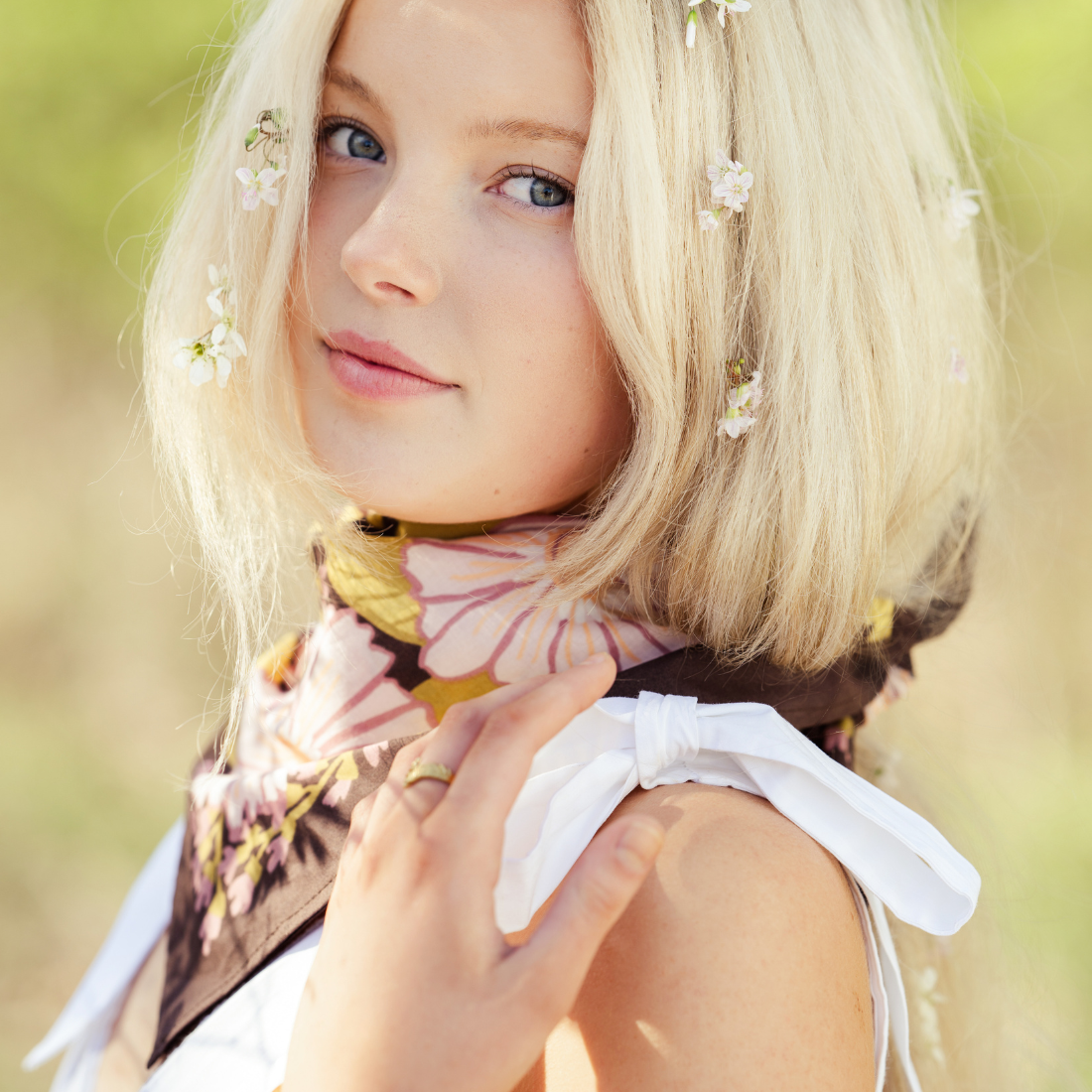 No. B134 Violet Bandana