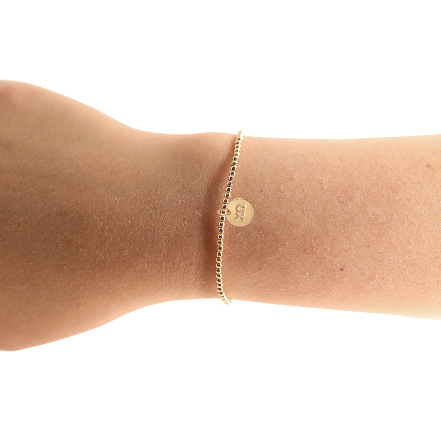 Beaded Blondes - Chi Omega Charm Bracelet: Standard 6.75 inch