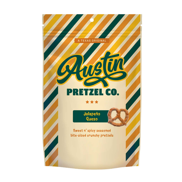 Jalapeño Queso Pretzels