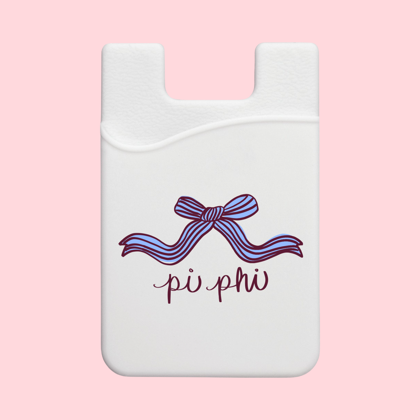 Pi Beta Phi Coquette Bow Sorority Phone Wallet