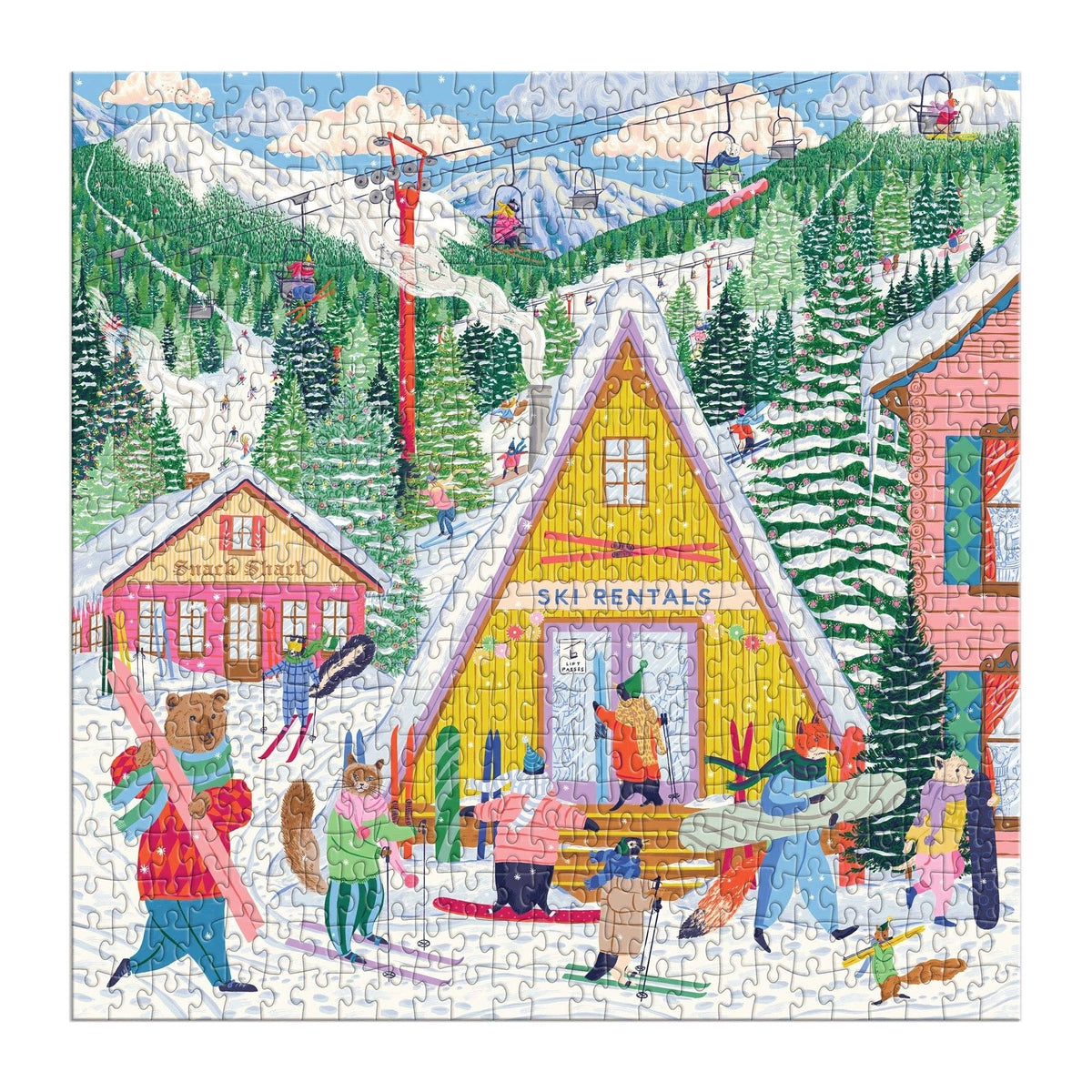 Emily Taylor's Ski Village Puzzle