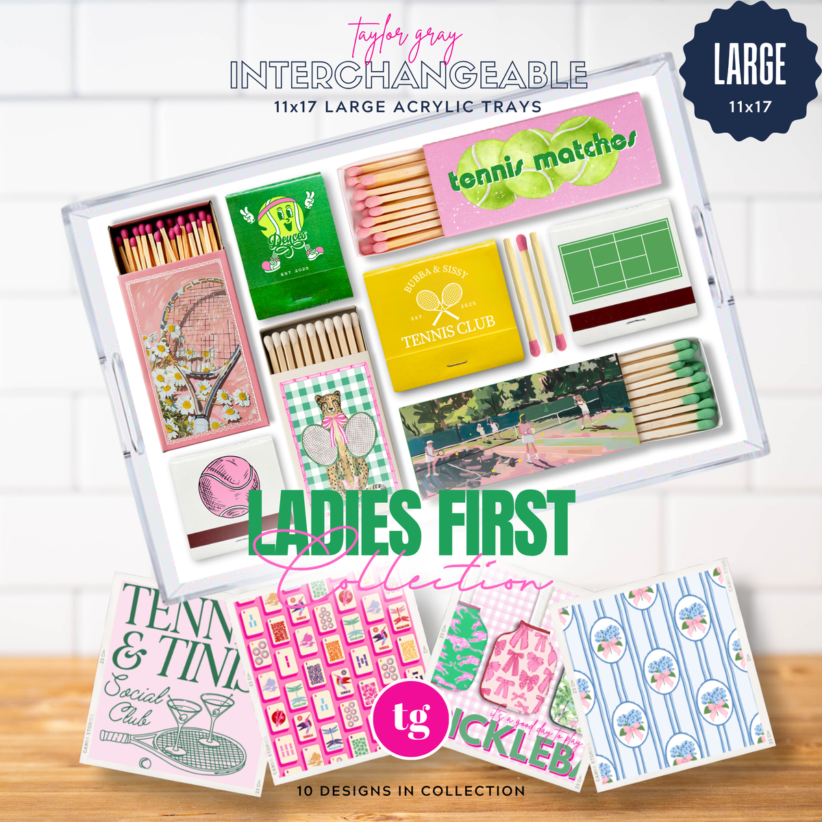 LADIES FIRST insert set | 11x17