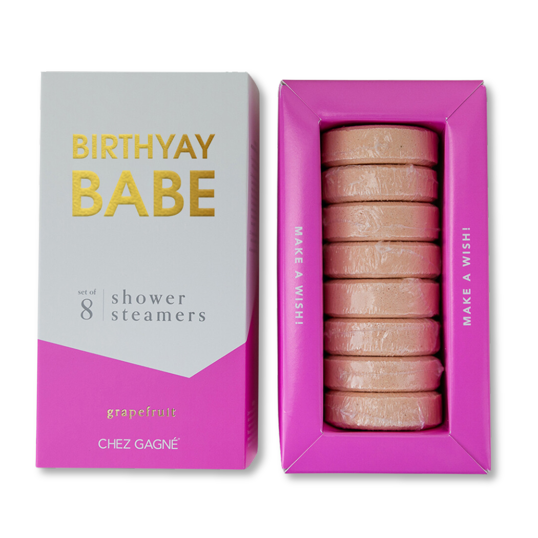 Birthyay Babe - Birthday Shower Steamers - Grapefruit - Chez Gagné