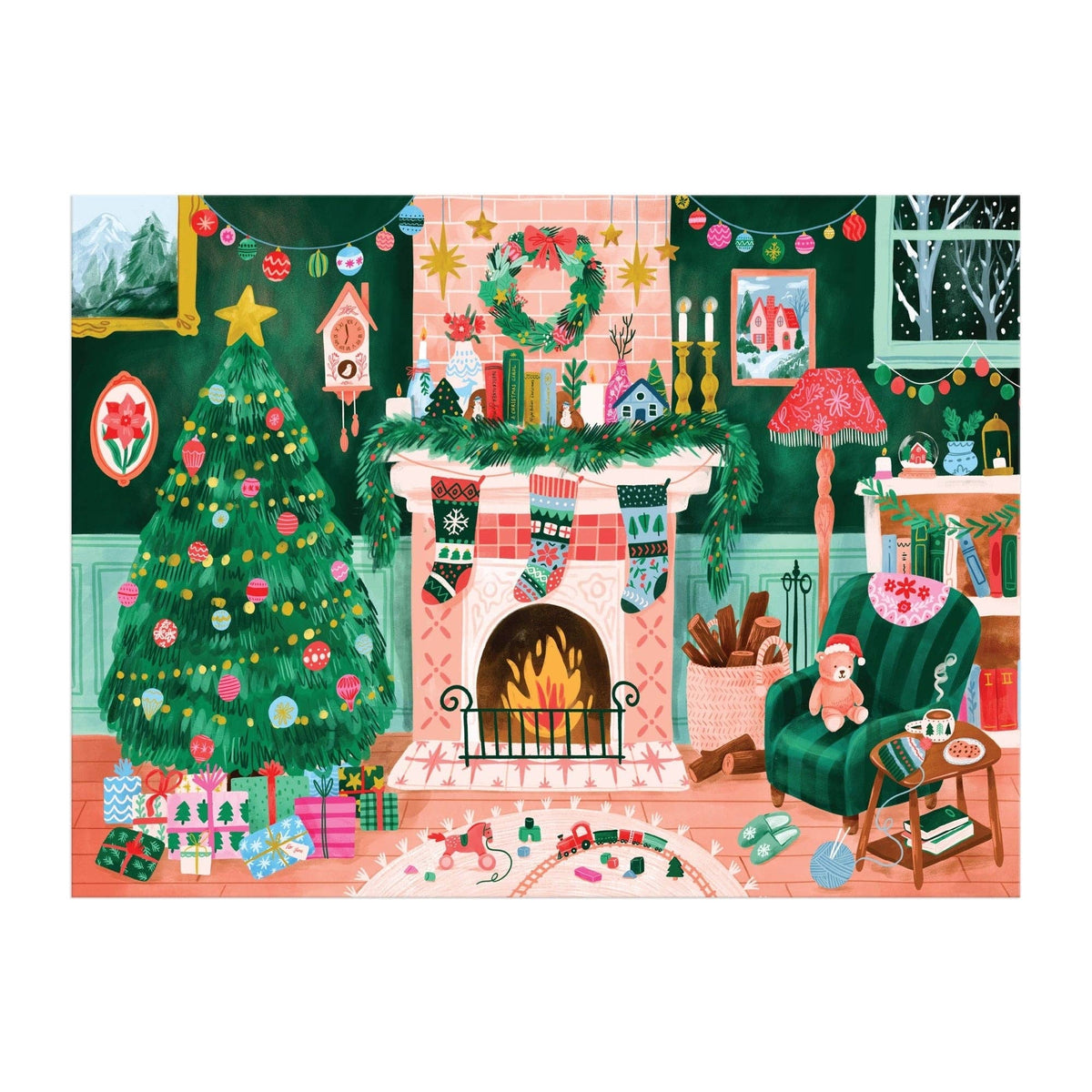 Cozy by the Fireplace | Puzzle