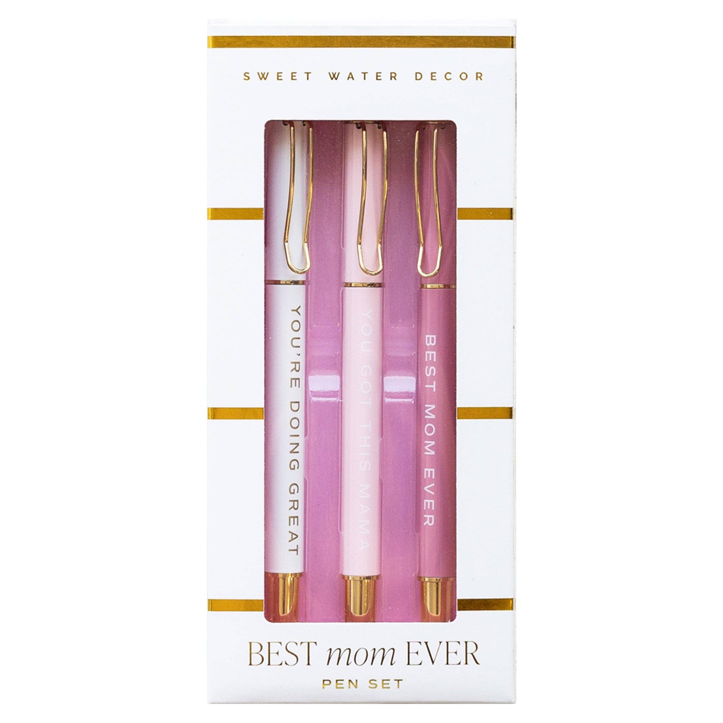 Best Mom Ever Metal Pen Set - Mother's Day Gifts