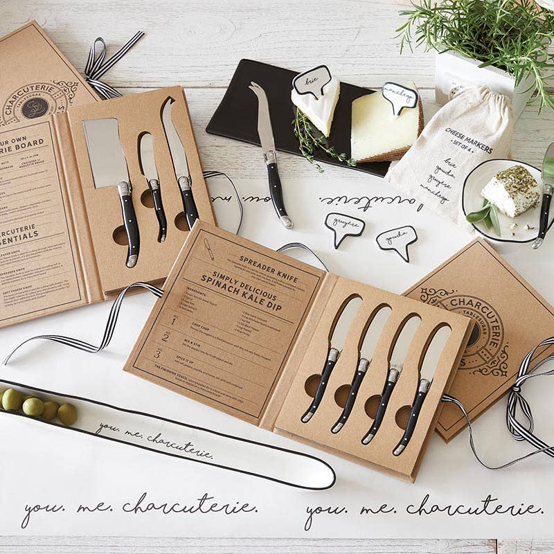 Santa Barbara Design Studio by Creative Brands Charcuterie Spreaders Book Box - Thumbnail 4