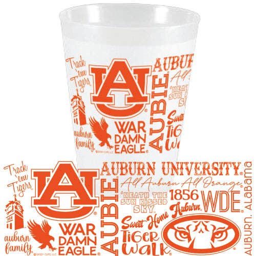 Auburn - Traditions Font Wrap FF: Navy