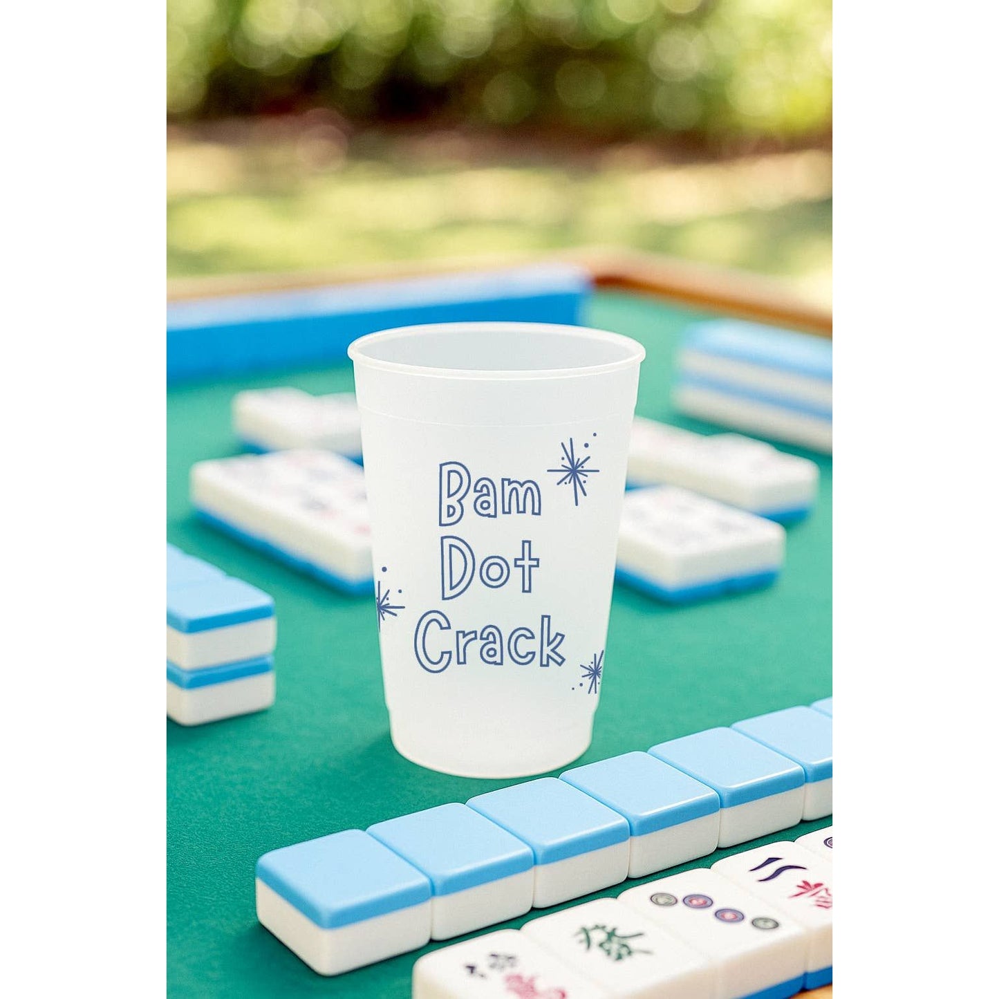Natty Michelle Paperie - Mahjong Night Frosted Cups