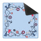 Anders Ruff Design Co. - Neoprene Coastal Charm Mahjong Mat – Beach Lake Nautical