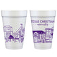 TCU Skyline Foam Cups