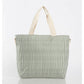 CB STATION - Stripes Cooler Tote: Gray