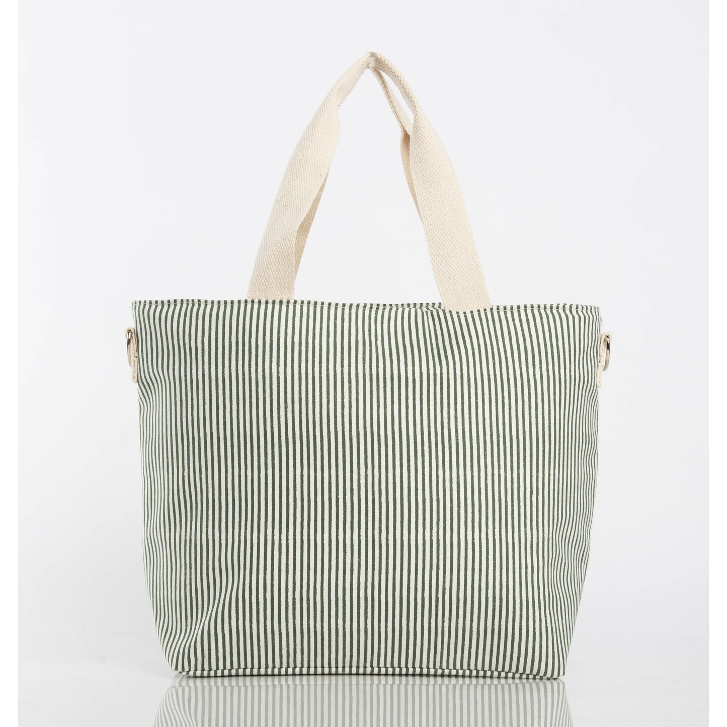 CB STATION - Stripes Cooler Tote: Gray