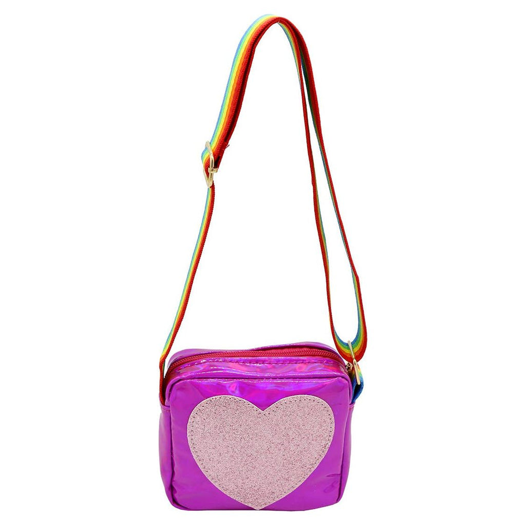 Heart Purse: Blue