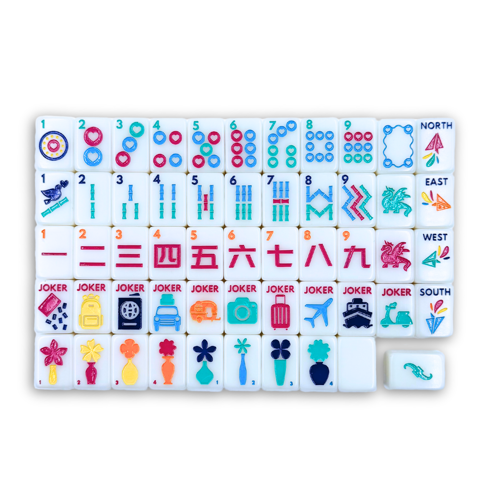 LIMITED TIME SALE - My Fair Mahjong - MINI ANYWHERE SERIES- Tiny Travel Mahjong Set