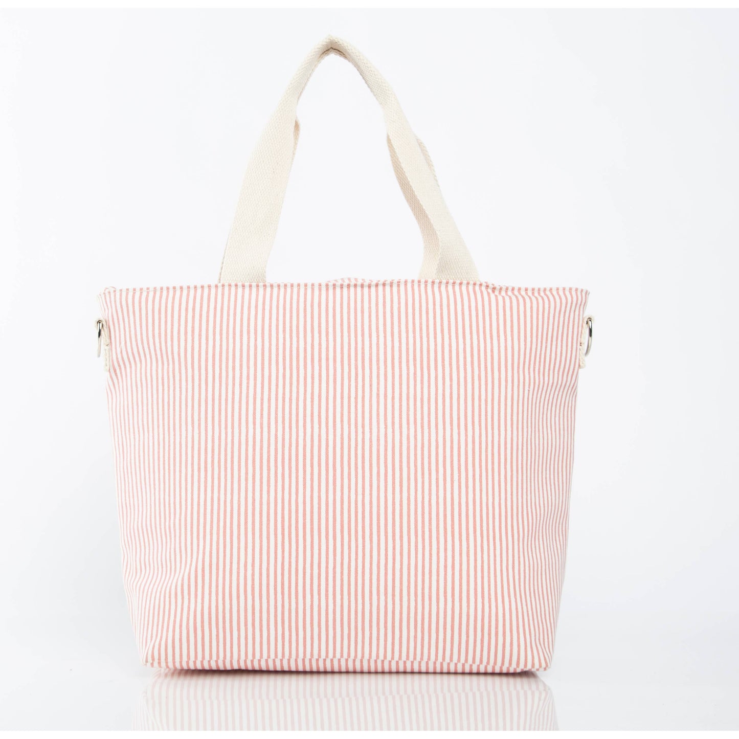 CB STATION - Stripes Cooler Tote: Gray
