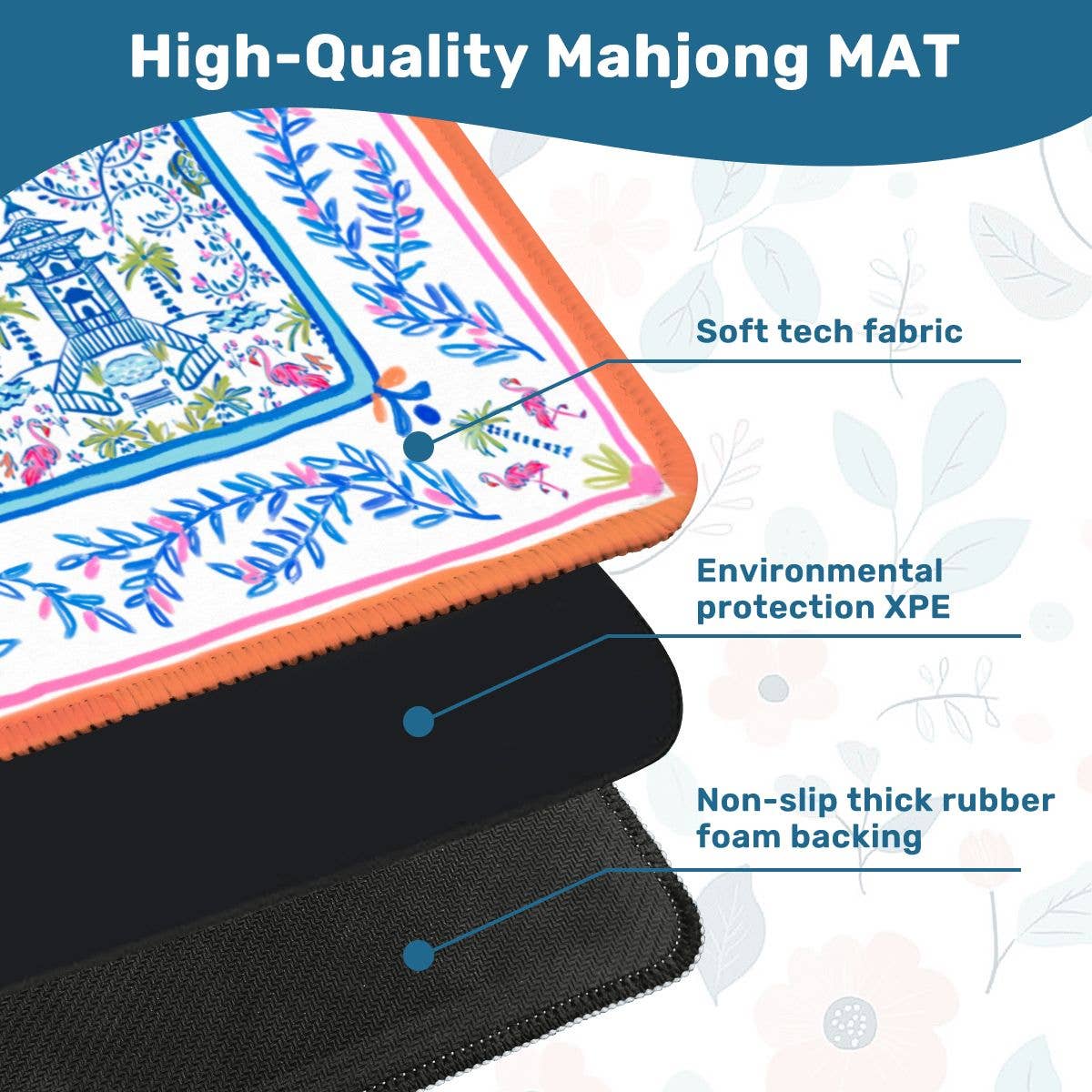 Britt Mills Design - Mahjong Mats (Non-Neoprene): Aria