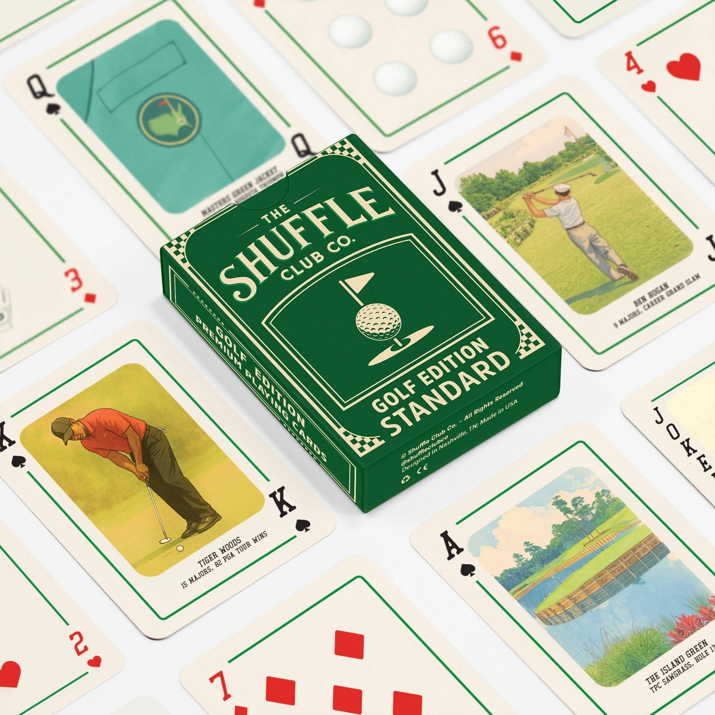 Shuffle Club Co - Golf Edition Playing Cards