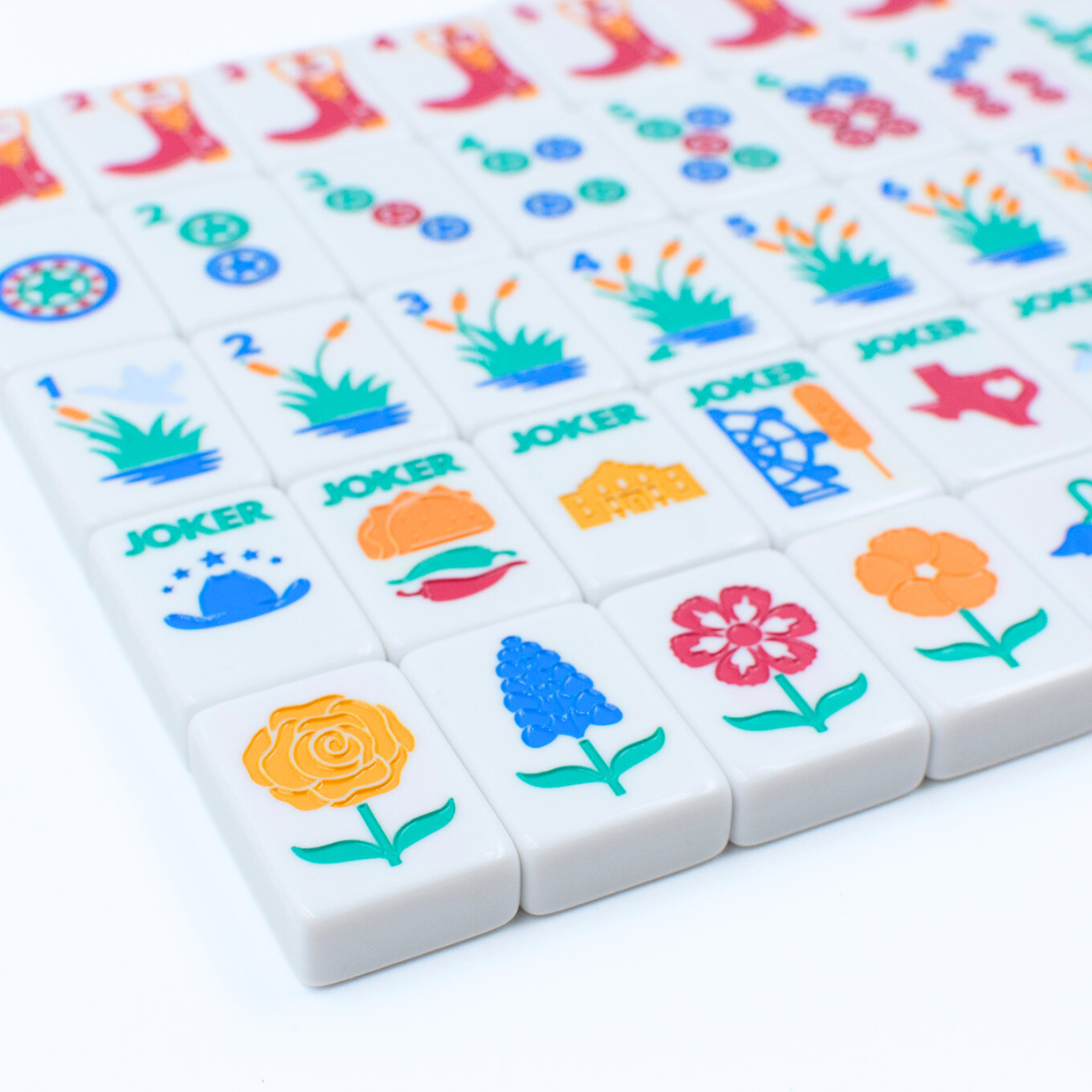 My Fair Mahjong - THE TEXAS SERIES  |  Mahjong with Lone Star Flair  |  Mesquite White Tile