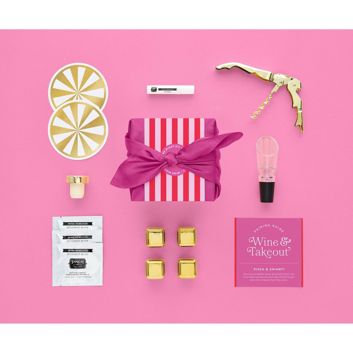 Pinch Provisions - Wine Night Kit | Nutcracker, Pink Gifts for Women