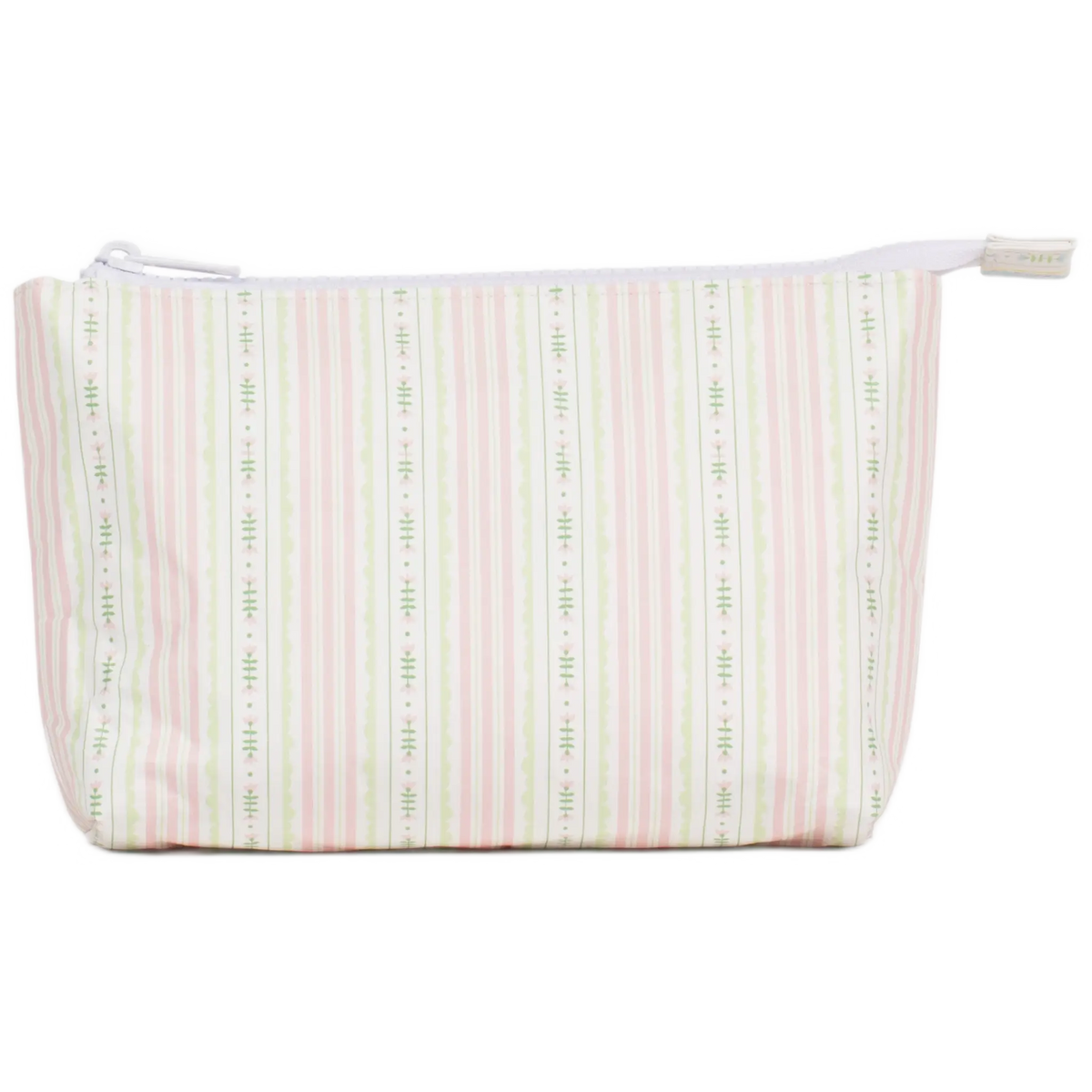 Small Tyvek® Zipper Pouch | Lilac Gingham